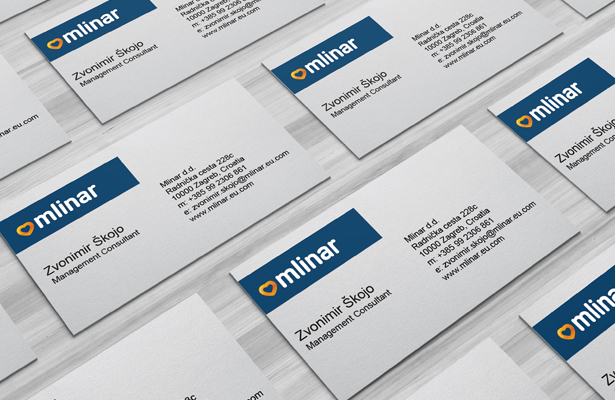 Vizitke na posebnom papiru